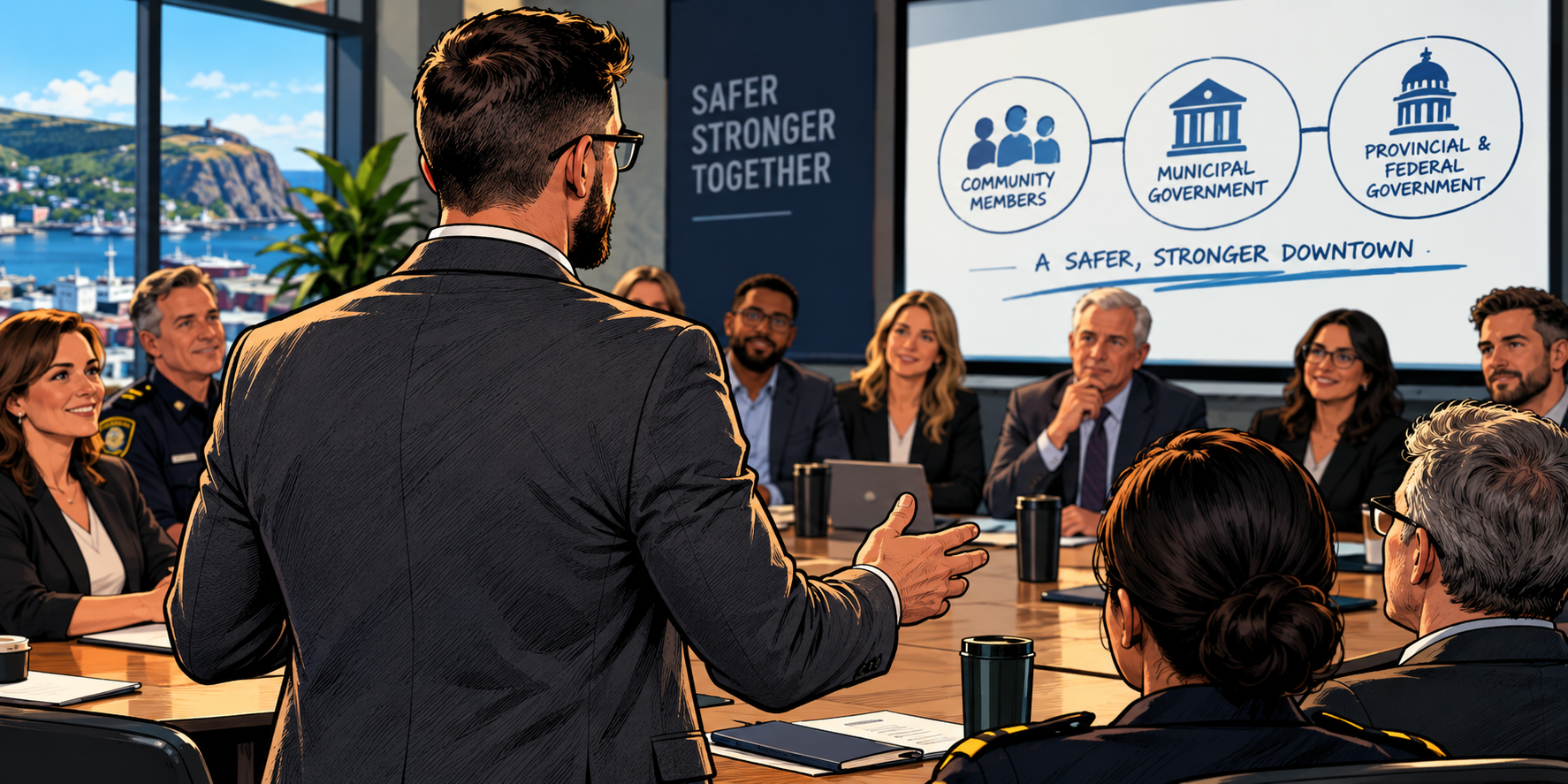 The Downtown Safety Coalition launches